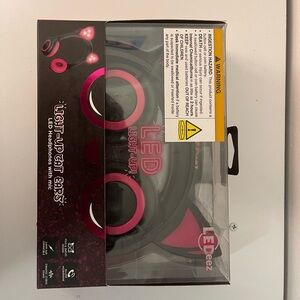 Headphone light up cat ears